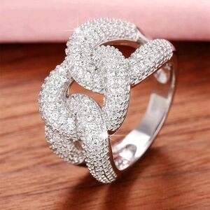 COPY - Royal Taji Elegant Silver Knot Ring
